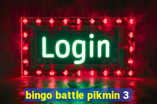 bingo battle pikmin 3