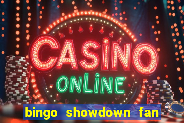 bingo showdown fan page freebies