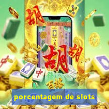 porcentagem de slots