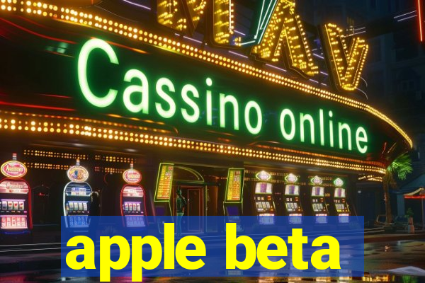 apple beta