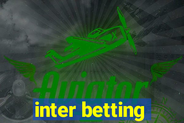 inter betting