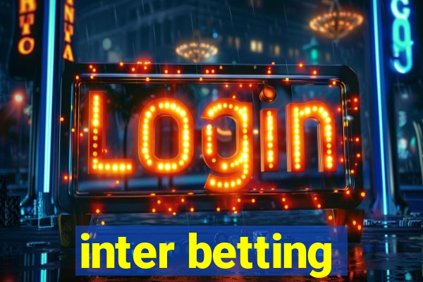 inter betting