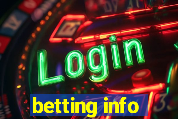 betting info