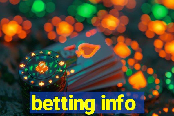 betting info