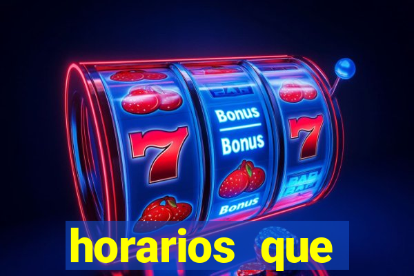 horarios que fortune tiger paga