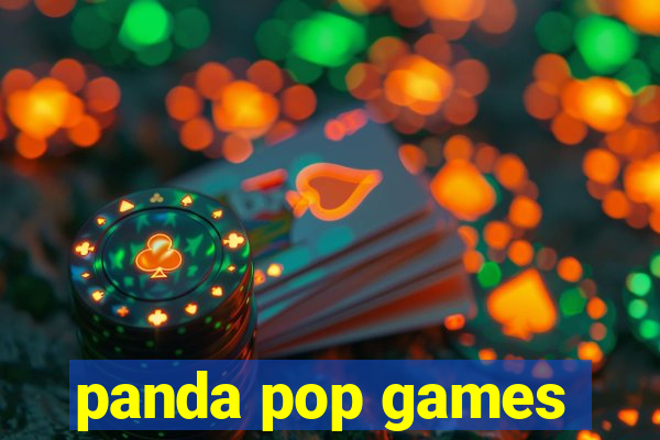 panda pop games