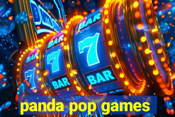 panda pop games