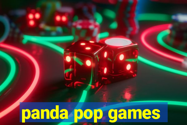 panda pop games