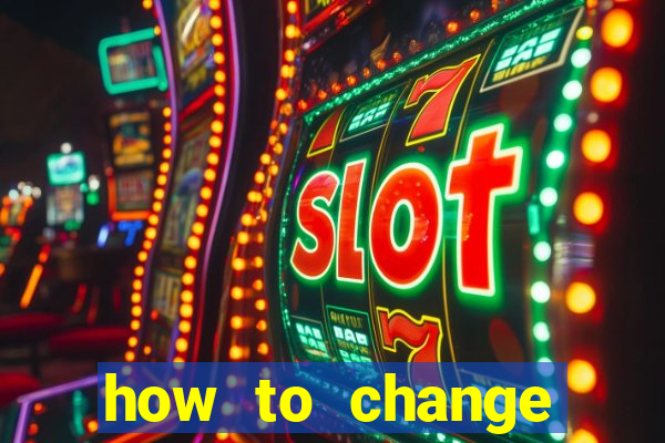 how to change bingo card on slot machine