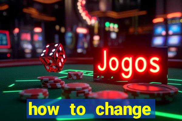 how to change bingo card on slot machine