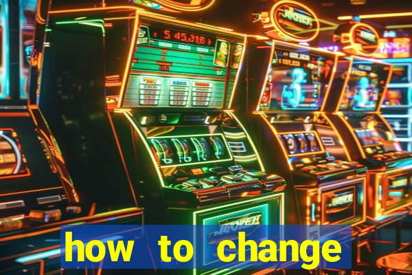 how to change bingo card on slot machine