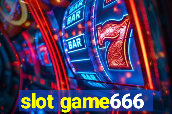 slot game666