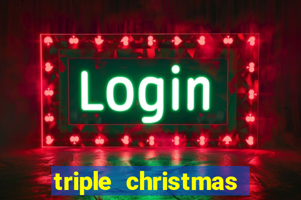 triple christmas gold slot