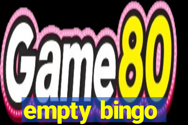 empty bingo