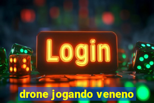 drone jogando veneno