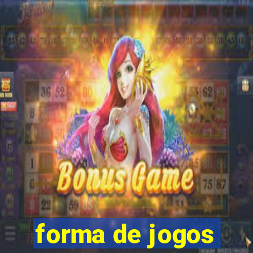 forma de jogos