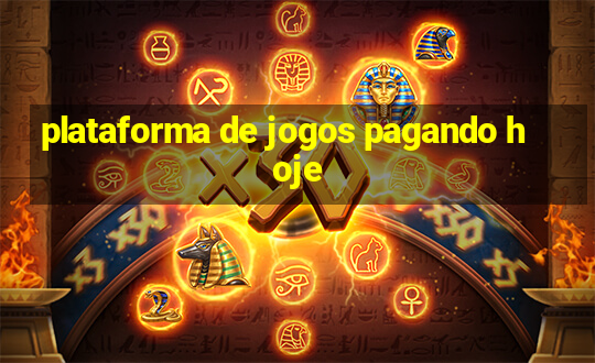 plataforma de jogos pagando hoje