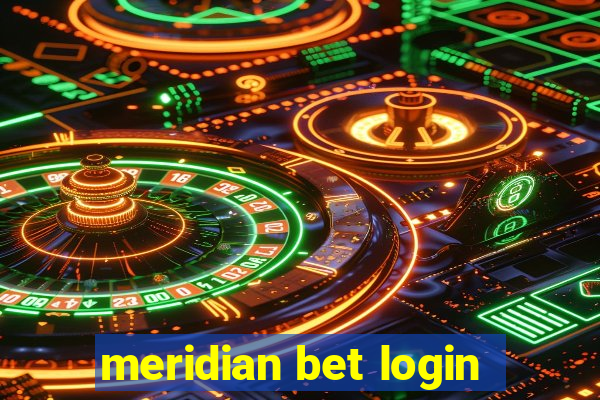 meridian bet login