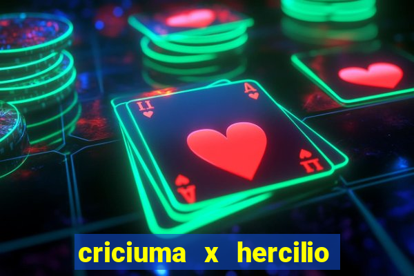 criciuma x hercilio luz palpite