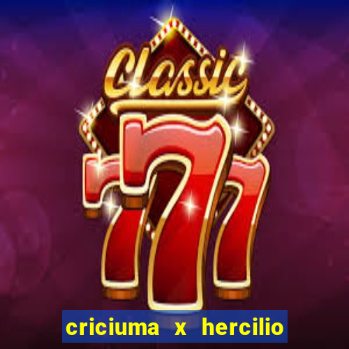 criciuma x hercilio luz palpite