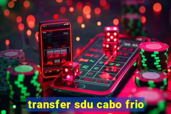 transfer sdu cabo frio