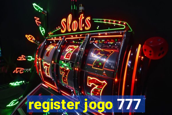 register jogo 777