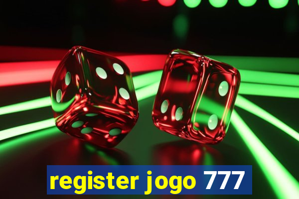 register jogo 777