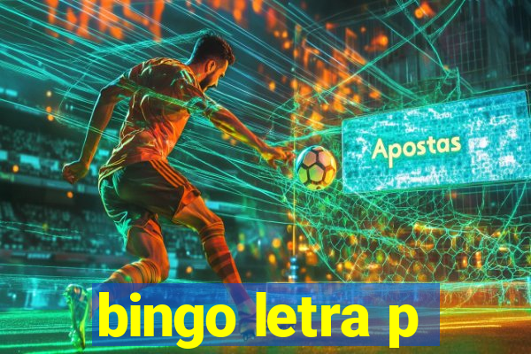 bingo letra p