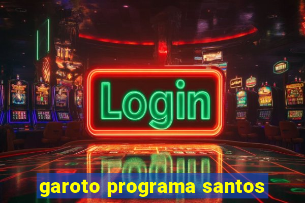 garoto programa santos