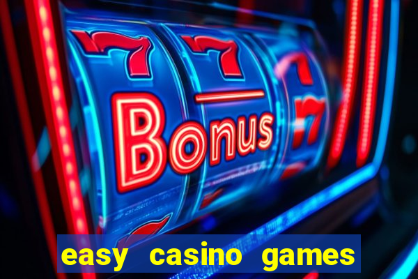 easy casino games to win money