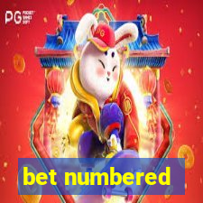 bet numbered