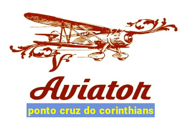 ponto cruz do corinthians