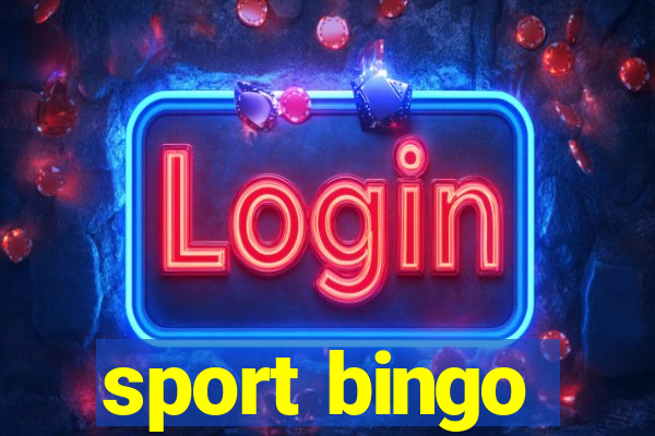 sport bingo