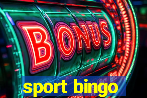 sport bingo