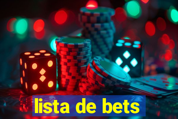 lista de bets