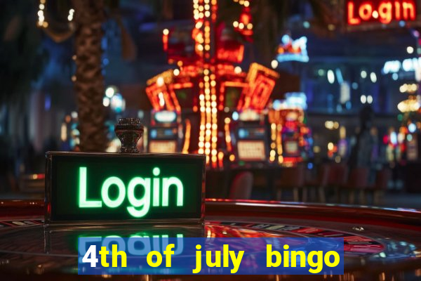 4th of july bingo cards printable free