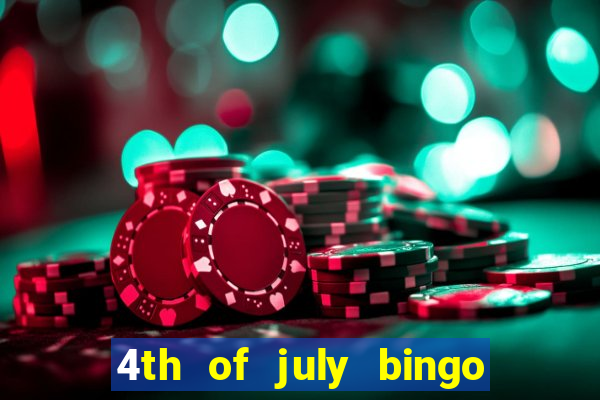 4th of july bingo cards printable free