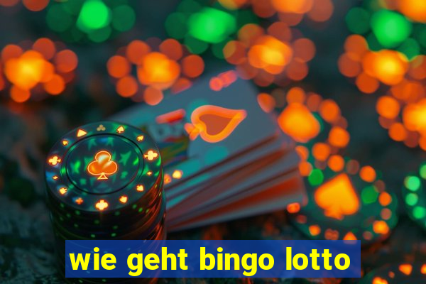 wie geht bingo lotto