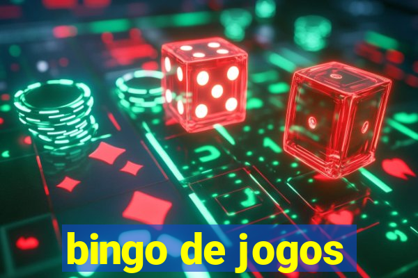 bingo de jogos