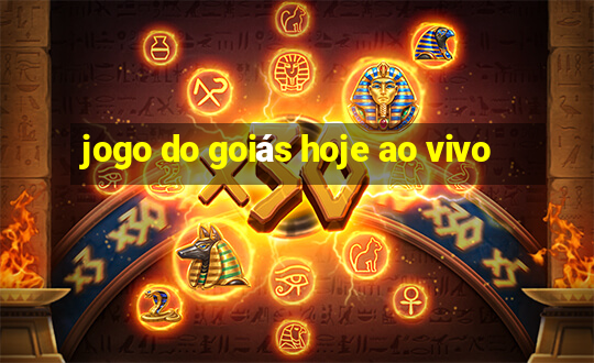 jogo do goiás hoje ao vivo