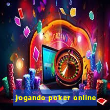 jogando poker online