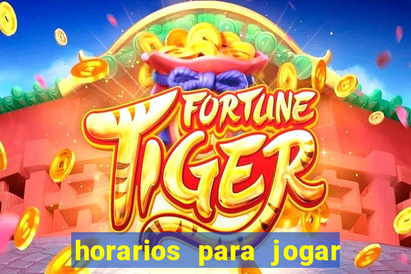 horarios para jogar fortune rabbitCommercial