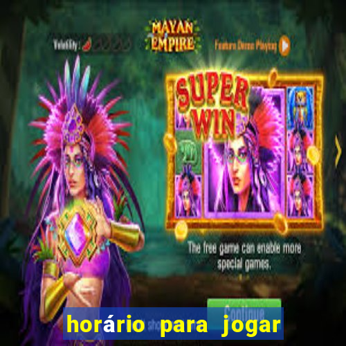 horário para jogar fortune mouse