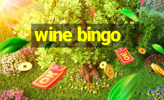 wine bingo