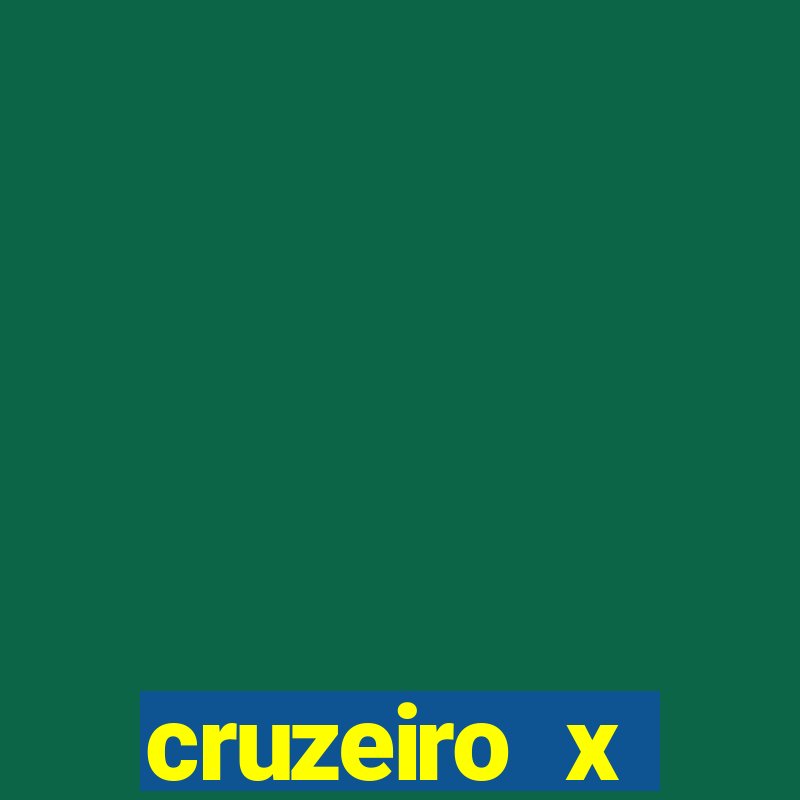 cruzeiro x fortaleza palpite