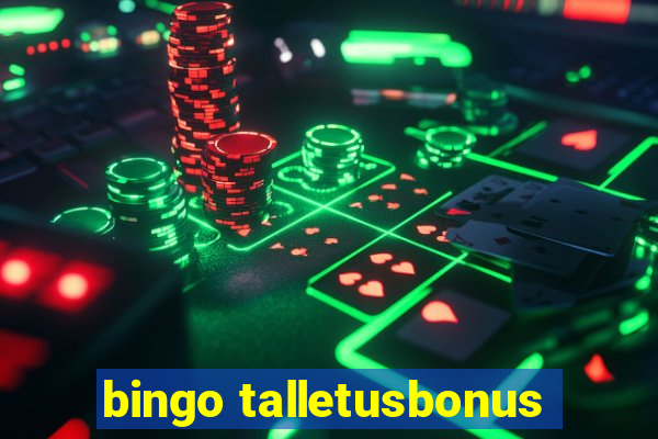 bingo talletusbonus