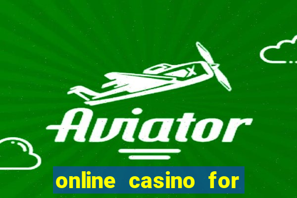 online casino for real cash