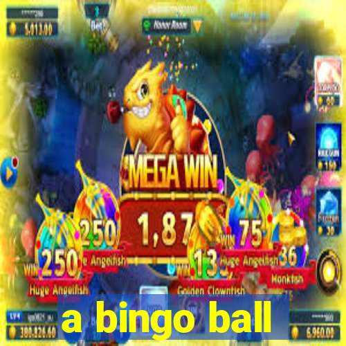 a bingo ball