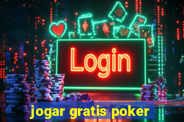 jogar gratis poker