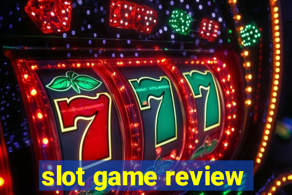 slot game review